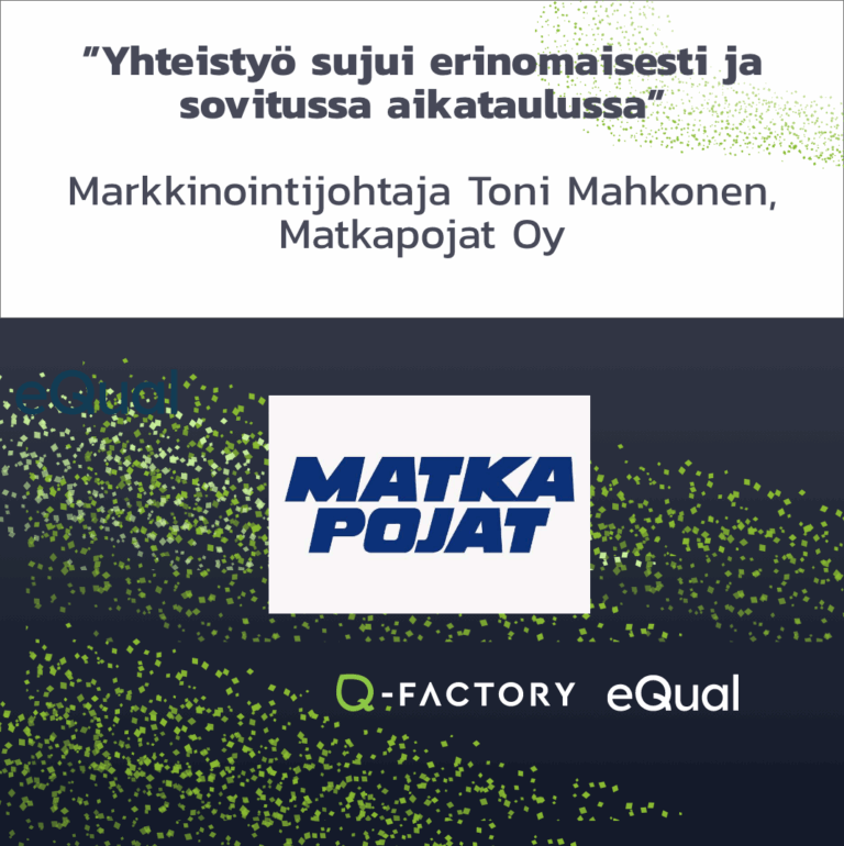Matkapojat asiakasreferenssi