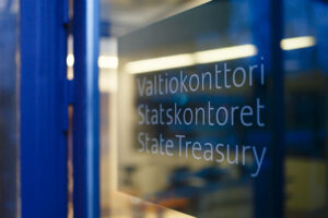 Valtiokonttorin pääovi