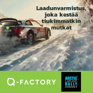 Olemme mukana Arctic Lapland Rally -tapahtumassa