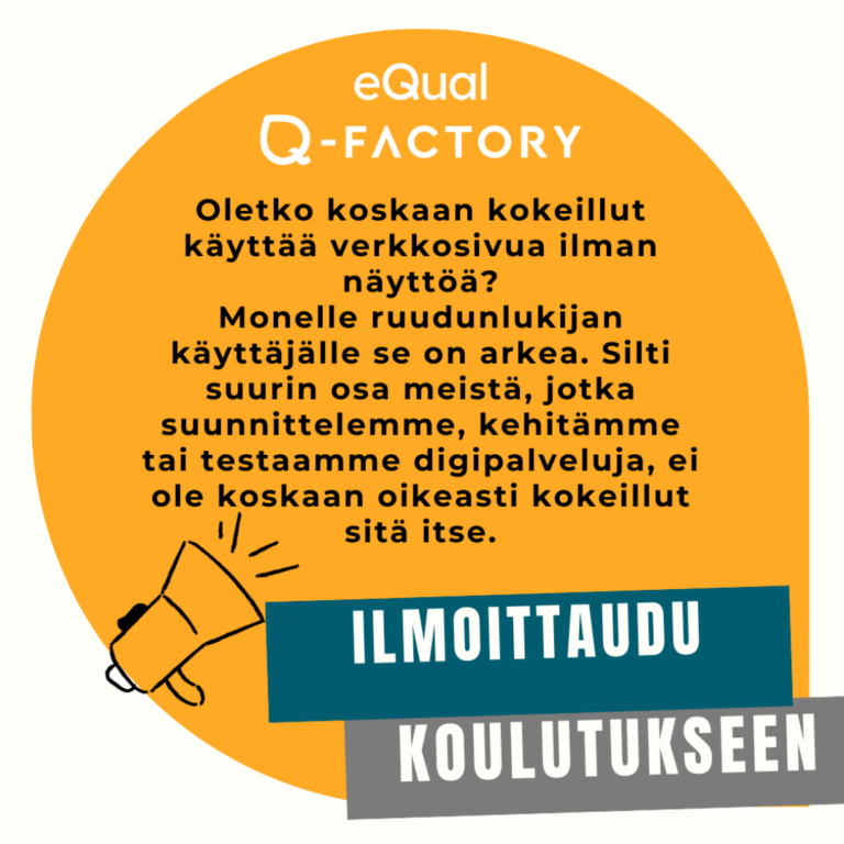 Ruudunlukuohjelman koulutuksesta mainos