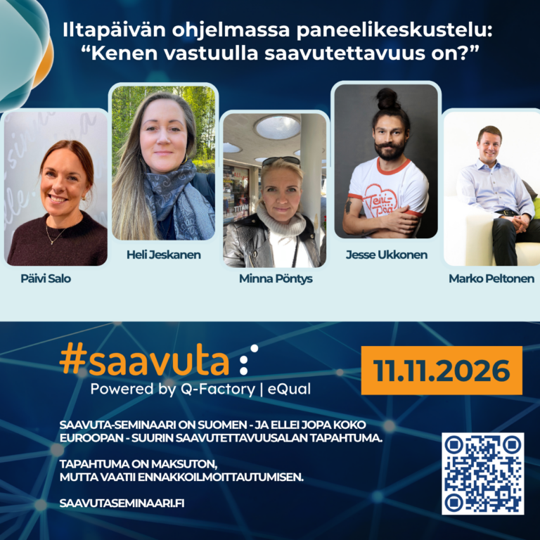 Saavuta-seminaarin panelistit